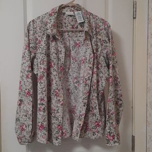 White Stag button down top